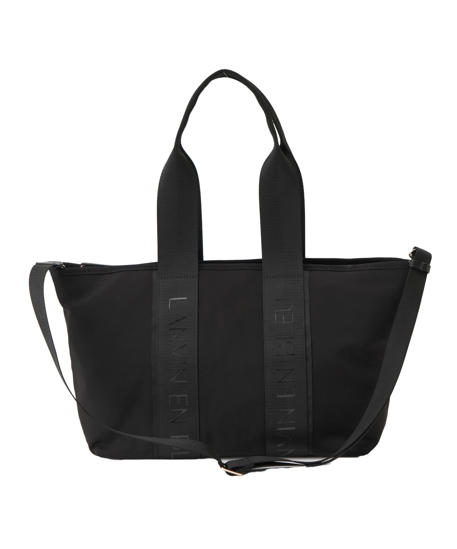 ロゴテープワイドトートバッグ|LANVIN en Bleu | LANVIN en Bleu