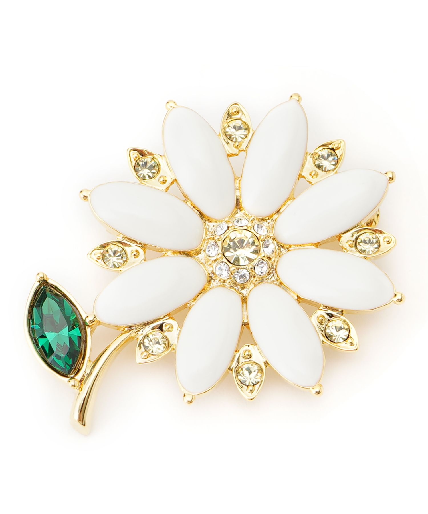 マーガレットモチーフ ブローチ|LANVIN en Bleu | LANVIN en Bleu