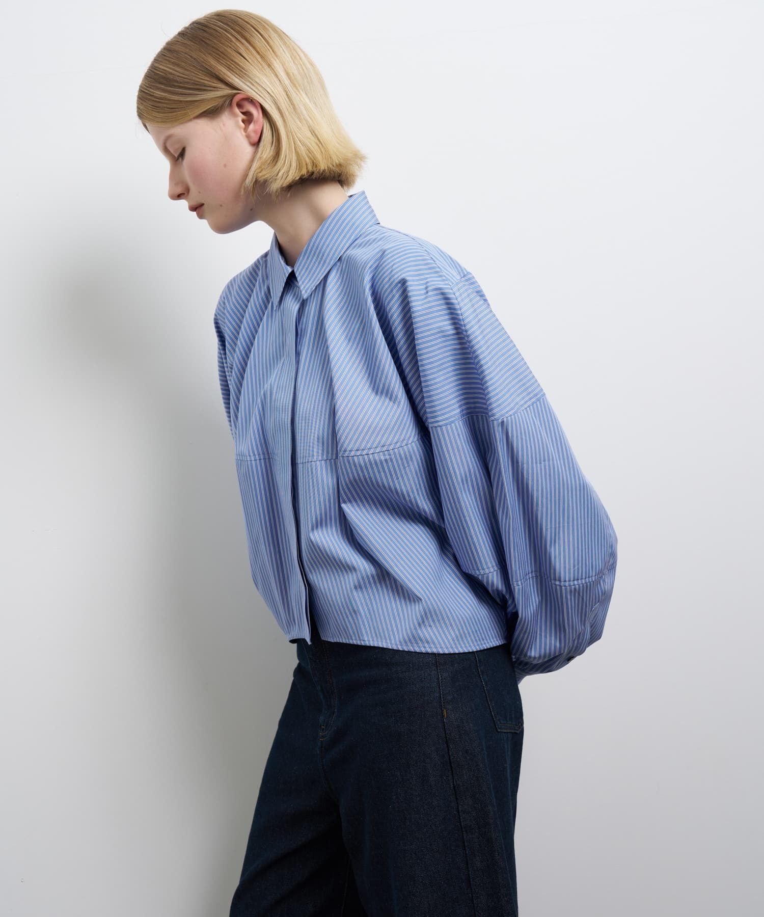 THOMAS MASONボリュームシャツ|LANVIN en Bleu | LANVIN en Bleu