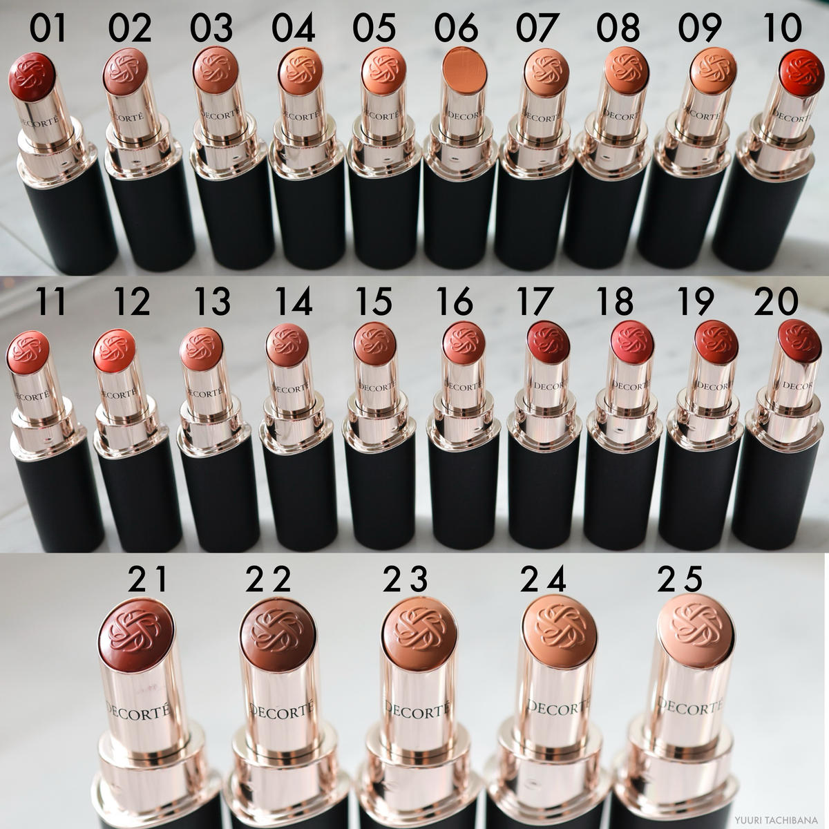 全色】『コスメデコルテ』2025新作リップに注目！コスメマニア美容家が
