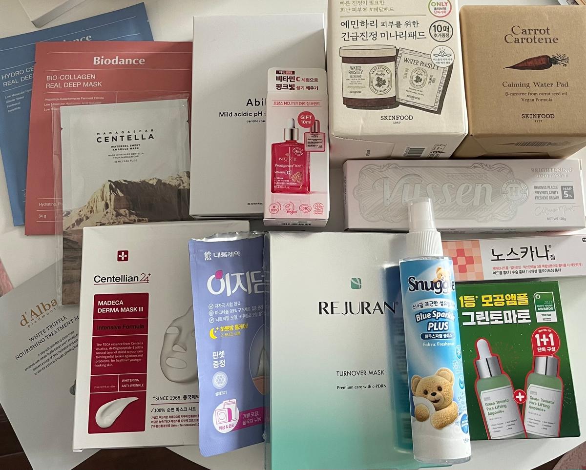 オリヤン購入品🫒】韓国のOlive Young購入品〜スキンケア編💖メガ割の