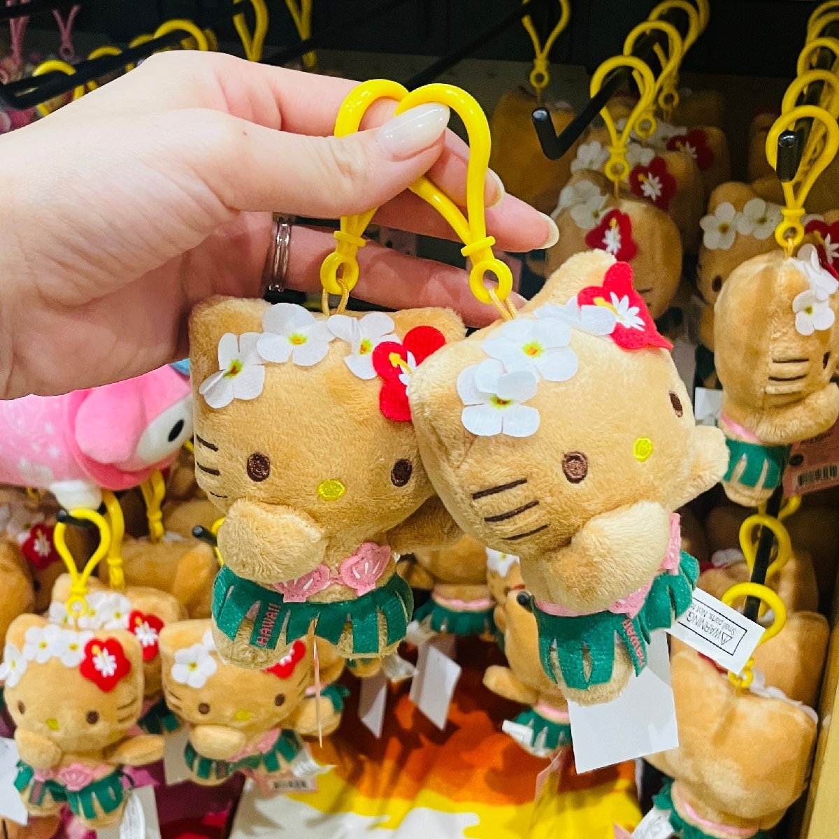 希少【ご当地キティ】グアム限定 ジェットスキー 根付け ストラップ