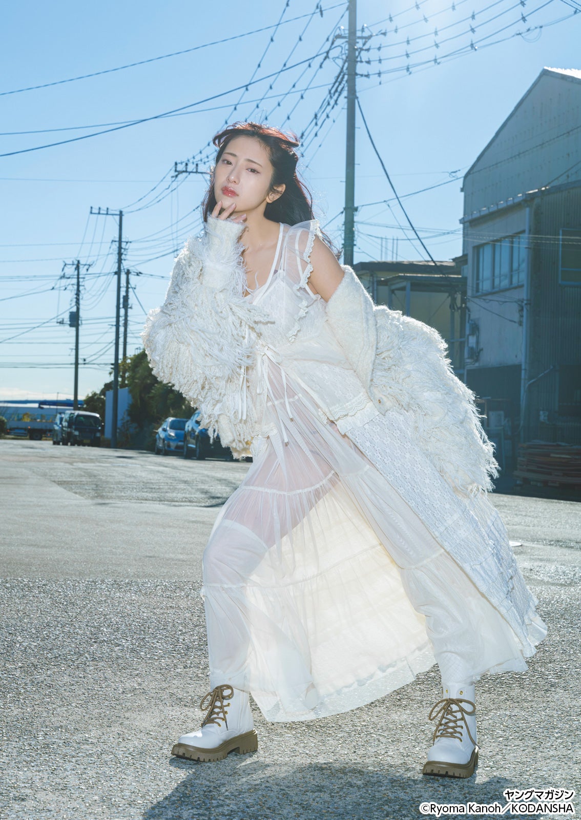 ミスマガジン2024」大西陽羽、美バスト輝くランジェリー姿 成人後初