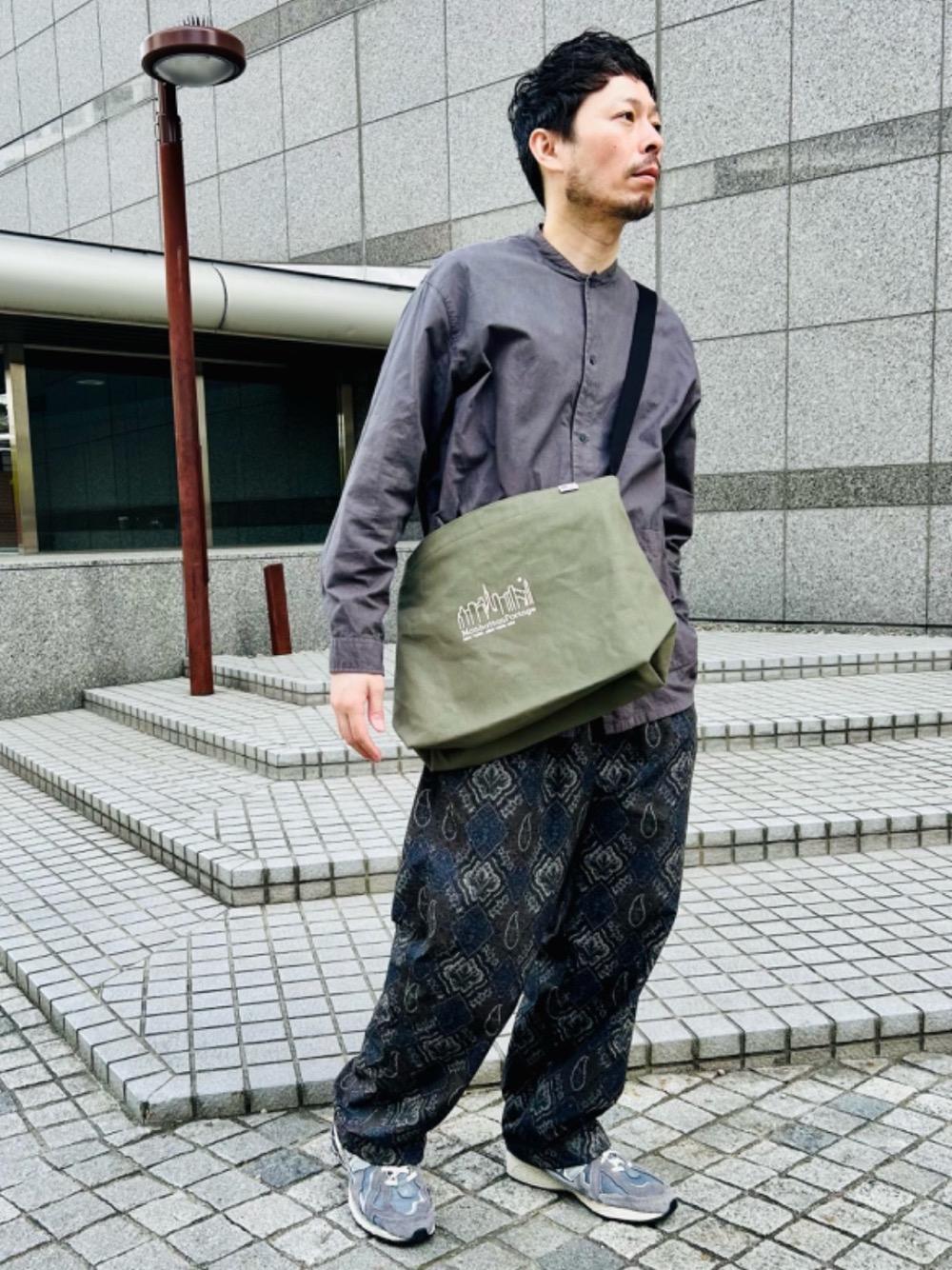 ニュースペーパーバッグ | ٩( ᐛ )و | Manhattan Portage | 178cm