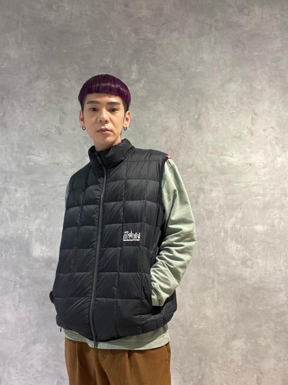 Reversible Down Vest TAION | NaOkI | Manhattan Portage | 172cm