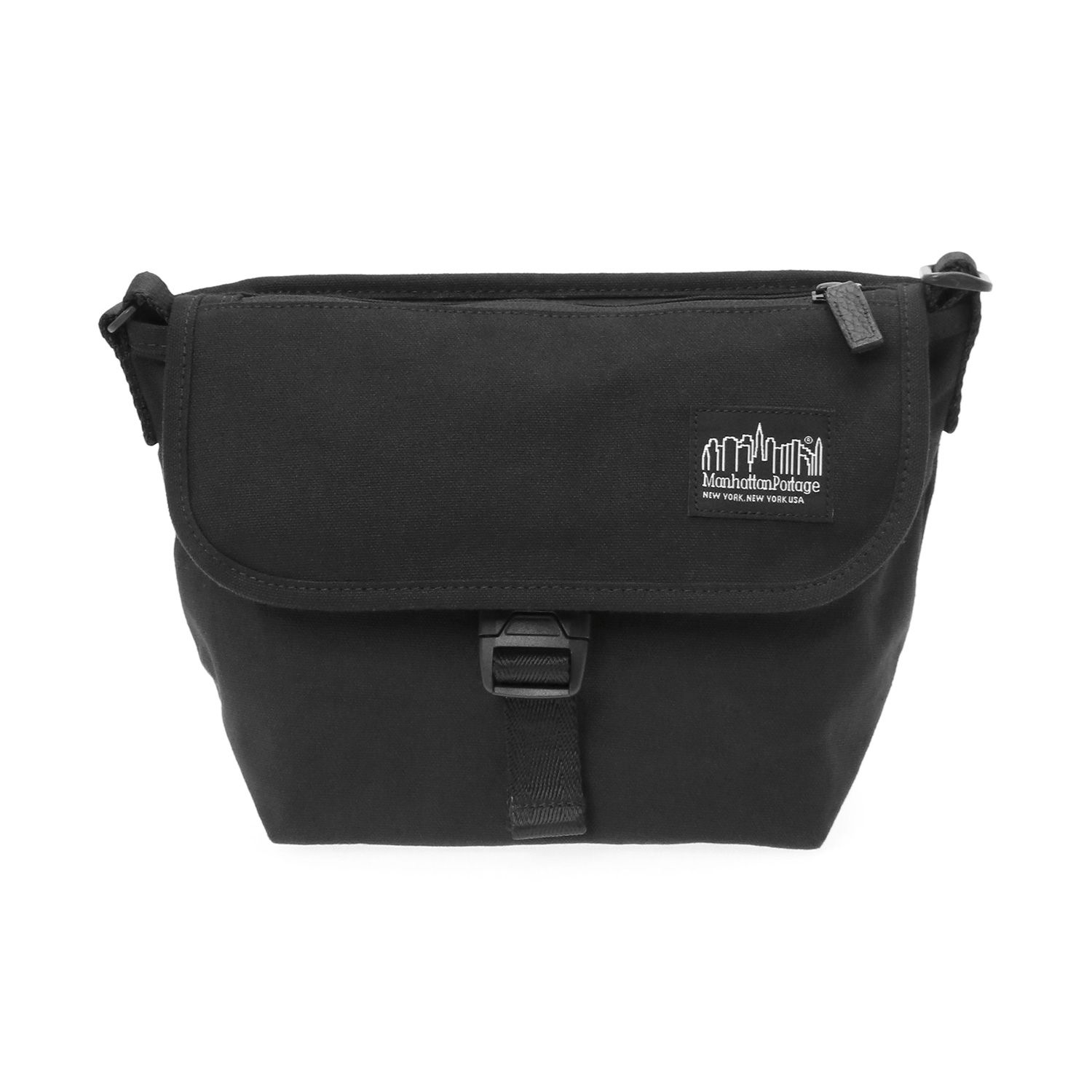 STANDARD MESSENGER BAG (XS) CANVAS LIGHT | Manhattan Portage BLACK