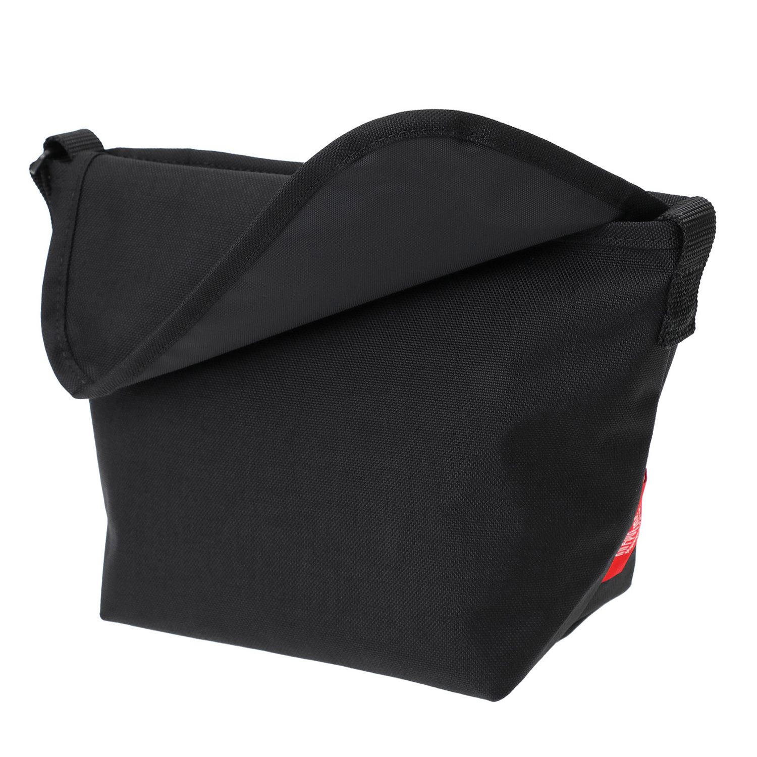 Nylon Messenger Bag Back Pocket W/ Divider Magnet | Manhattan