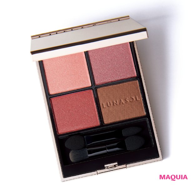 アイシャドウ部門TOP3。1位はルナソル「アイカラーレーションN 02