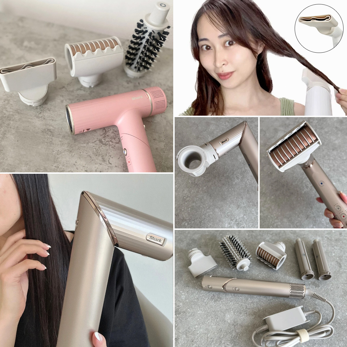 待望の日本上陸！Shark Beauty話題のドライヤーで素早く乾かしツヤ髪に