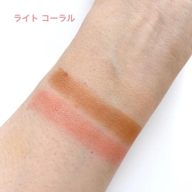 シャネル】マルチに使える新フェイス パウダーをスウォッチ！ 陽だまり