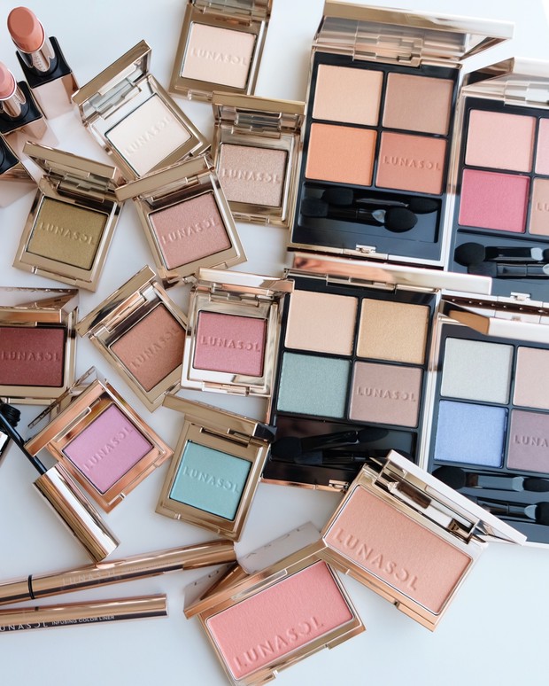 ルナソルの秋新色を全色スウォッチ！ リニューアルした「アイカラー