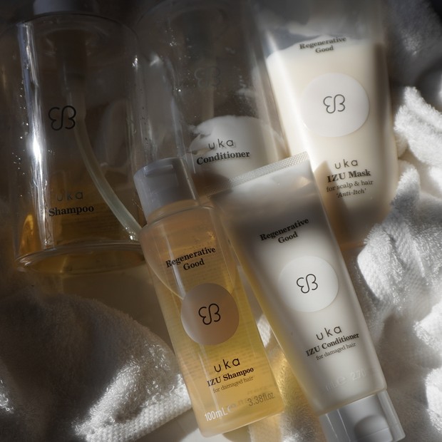 ベスコス受賞「uka IZUシリーズ シャンプー＆コンディショナー」が