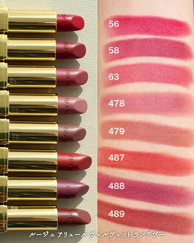 シャネル限定リップ「ルージュ アリュール ヴェルヴェット ランデヴー