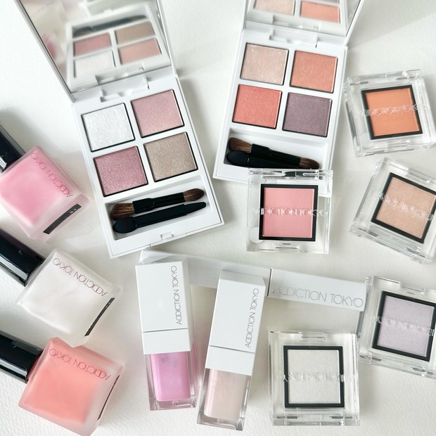 アディクションの夏新色を全色スウォッチ！ 人気アイシャドウやリップ