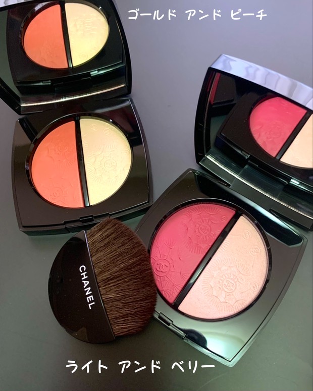 シャネルのサマーコレクションをスウォッチ！ 限定パレットや