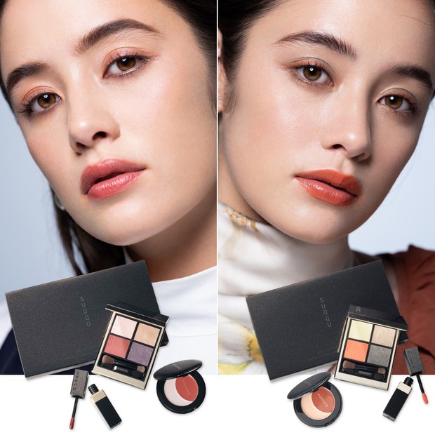 SUQQU】クリスマスコフレ2021で端正な美人印象メイク＆オレンジアイ