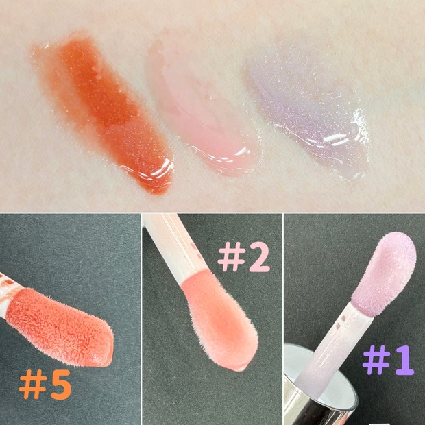 YSL】ラブシャインシリーズ待望のオイルグロスをスウォッチ！ シロップ