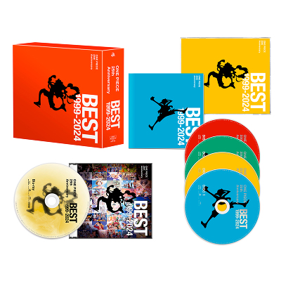 初回限定豪華盤】ONE PIECE 25th Anniversary BEST 1999-2024（4CD+Blu