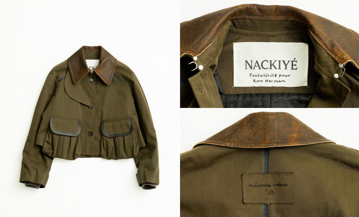 Nackiye（ナキエ）】の2025年秋冬コレクションがロンハーマンに登場