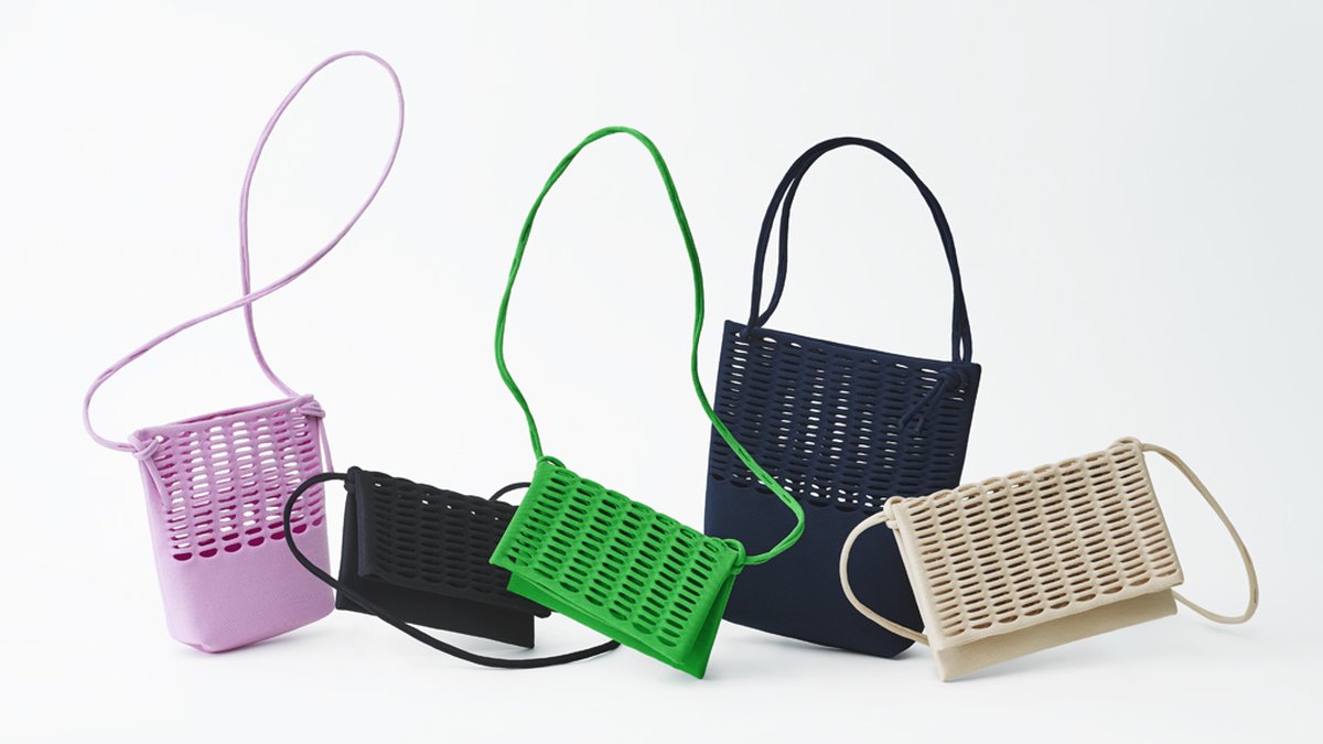 グッド グッズ イッセイ ミヤケ】のニットバッグ【モッコ】に