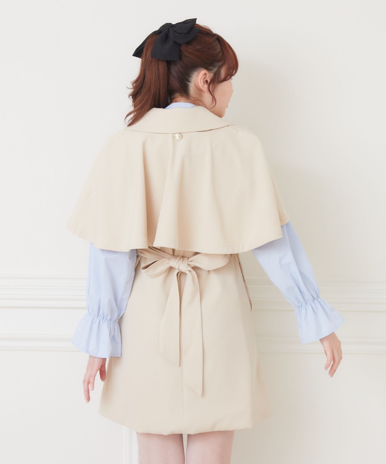 2wayケープ付ベストコート|ems excite | RETRO GIRL ONLINE STORE