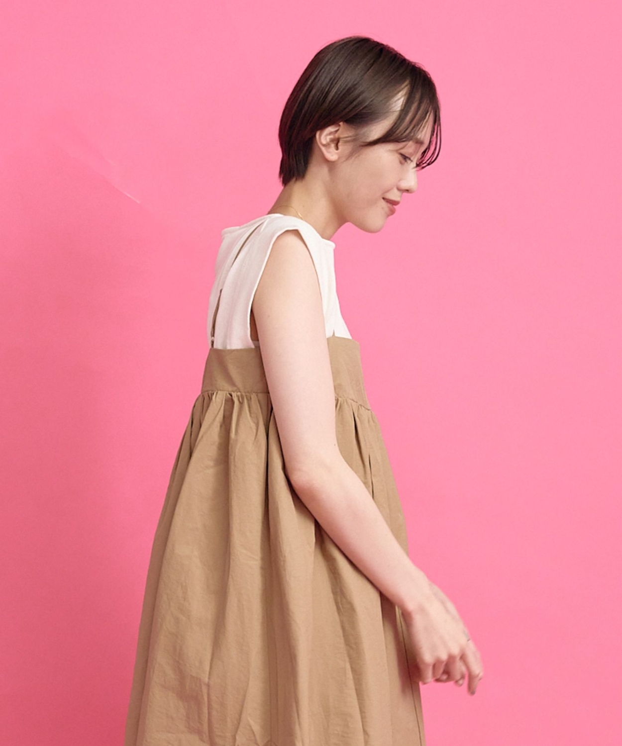 ギャザーキャミOP|Kari & lili | RETRO GIRL ONLINE STORE レトロ