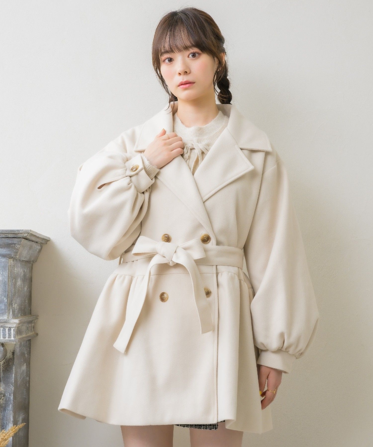 ウエストリボンコート|ems excite | RETRO GIRL ONLINE STORE レトロ