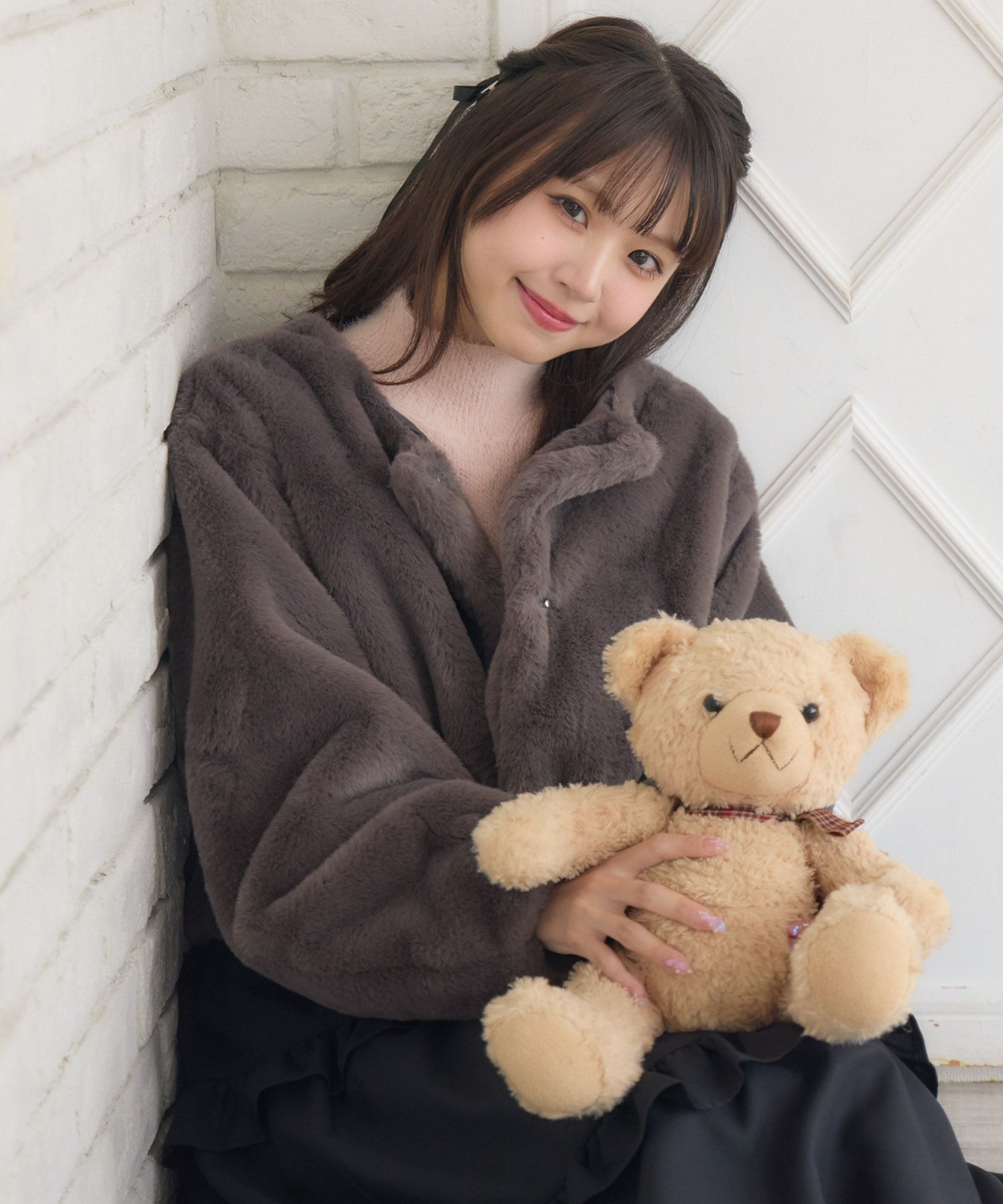 リバイバル】ノーカラーFファーJK|ems excite | RETRO GIRL ONLINE