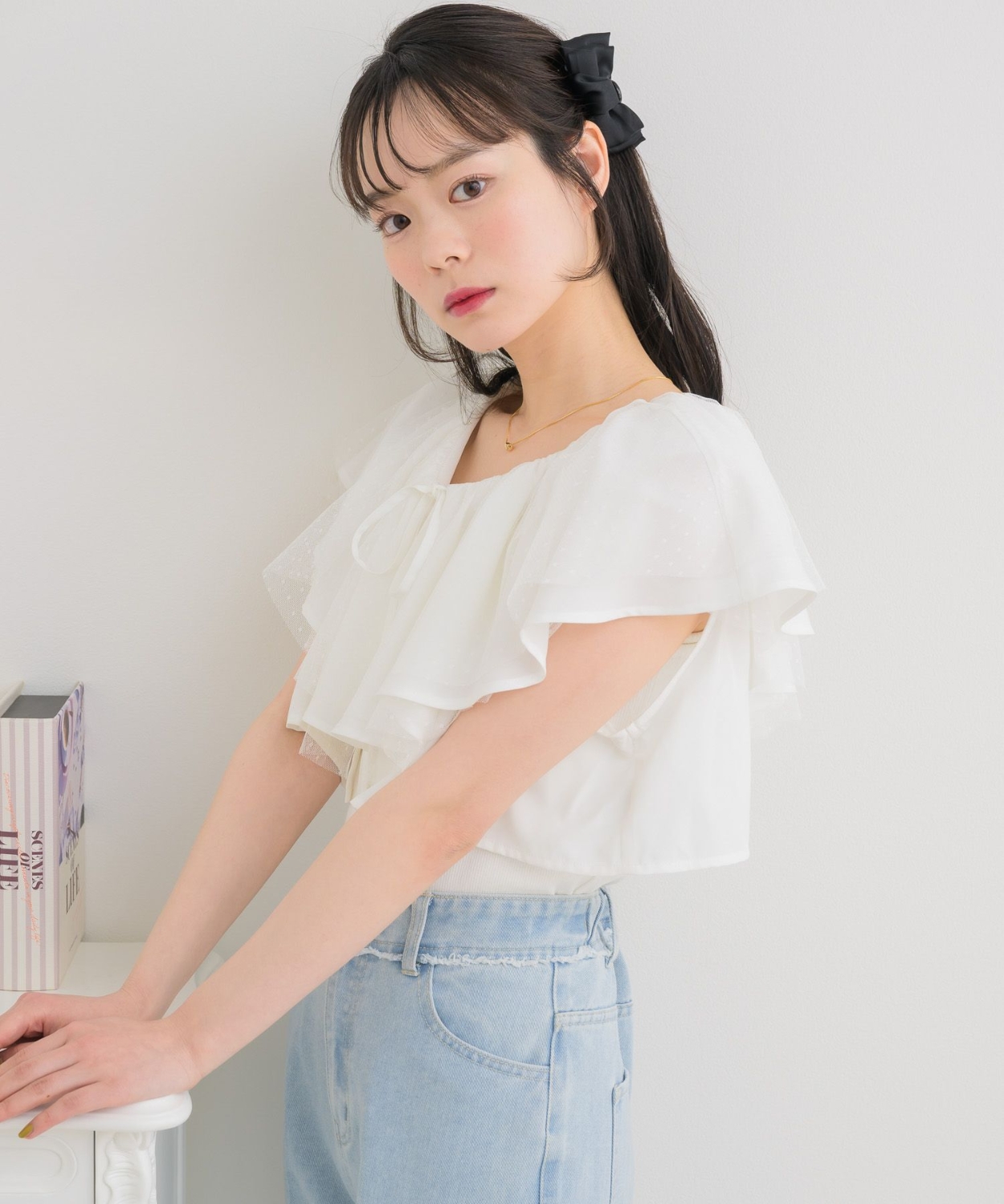 マルチウェイフリルボレロSET|ems excite | RETRO GIRL ONLINE STORE