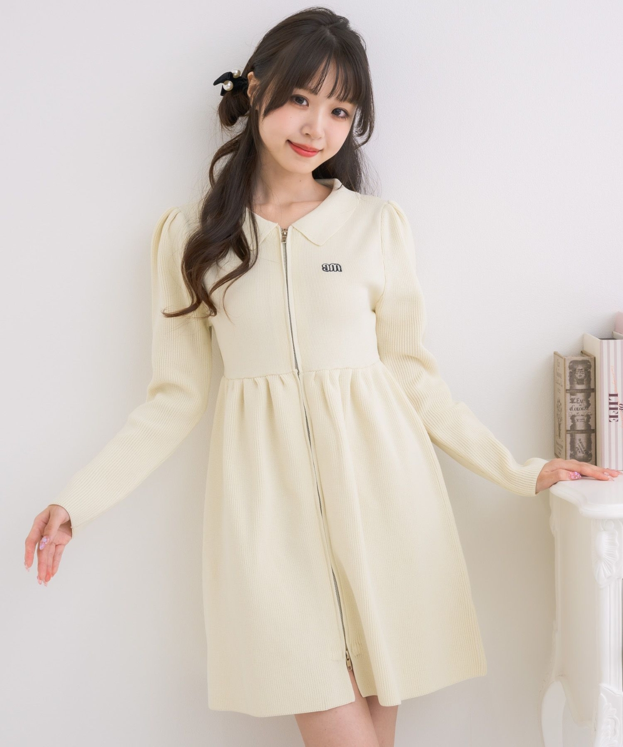 WZIPニットワンピース|ems excite | RETRO GIRL ONLINE STORE レトロ