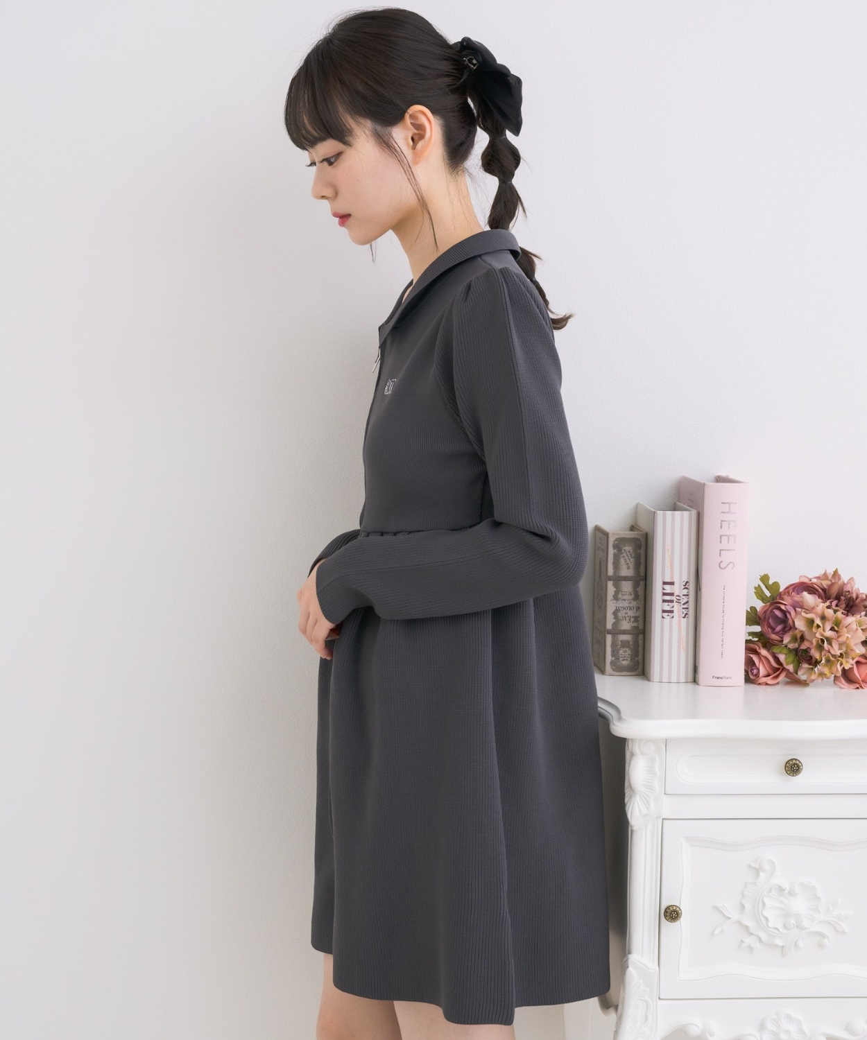 WZIPニットワンピース|ems excite | RETRO GIRL ONLINE STORE レトロ