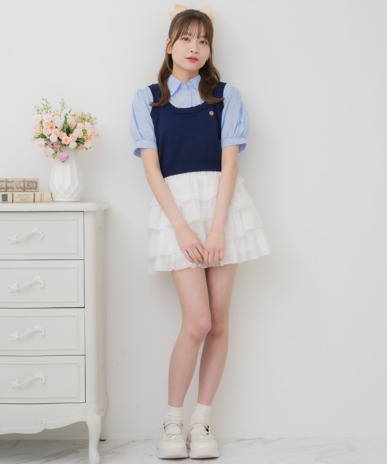 パフ袖ドッキングSH|ems excite | RETRO GIRL ONLINE STORE レトロ