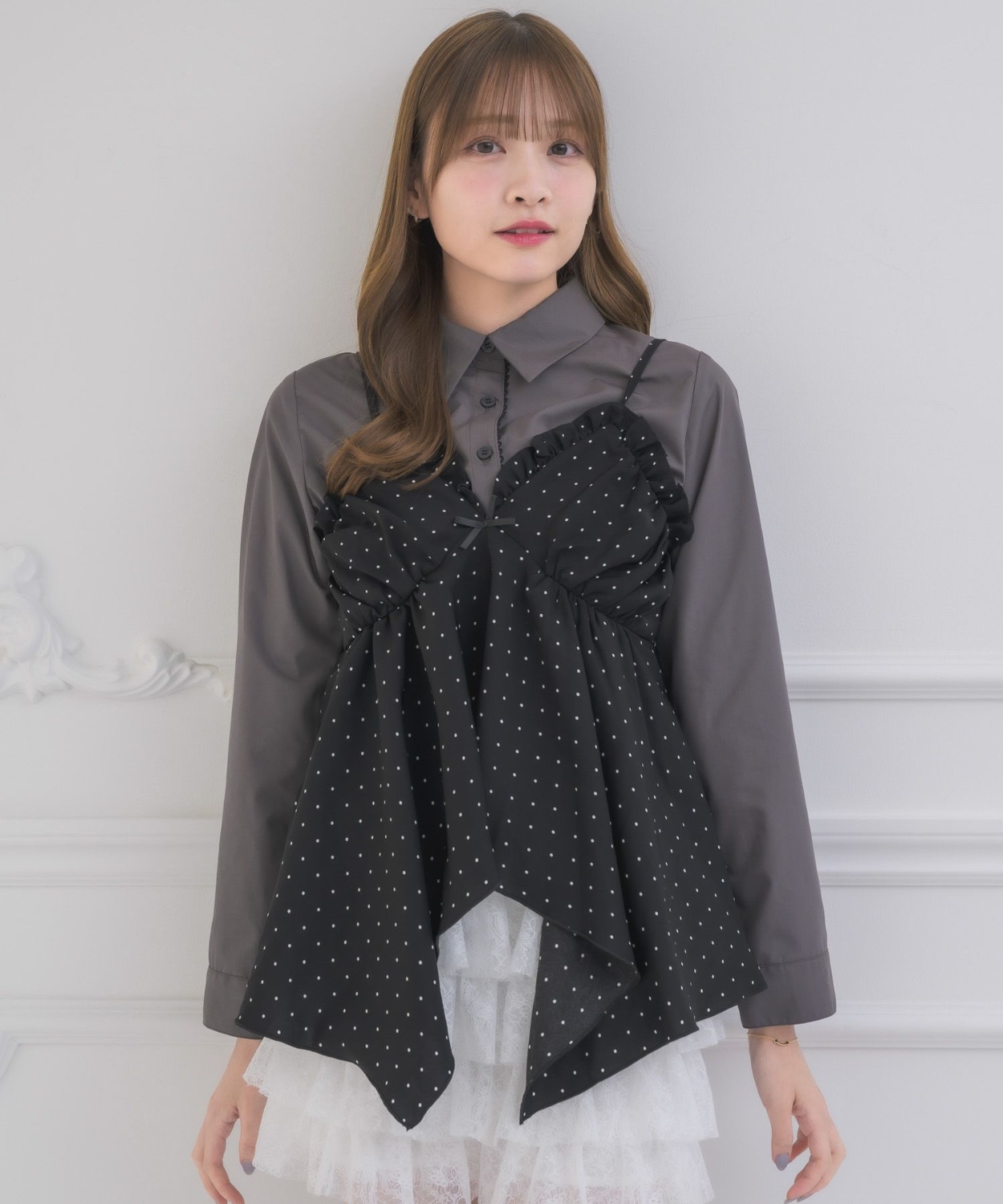 フリルイレヘムビスチェ|ems excite | RETRO GIRL ONLINE STORE レトロ