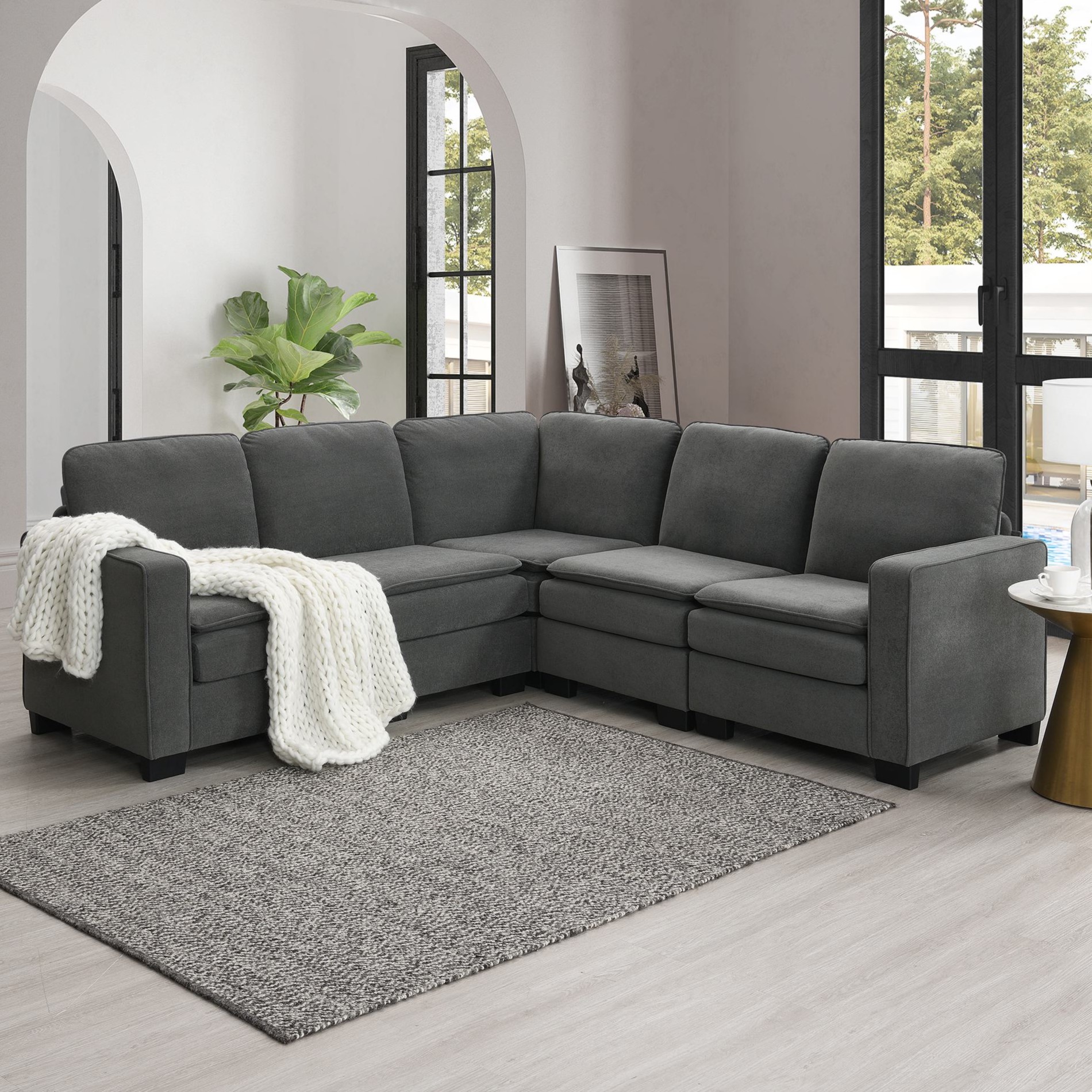 IDEE AO SOFA(1) GRAY アーオソファ1人掛け グレイ AO SOFA (1) Gray