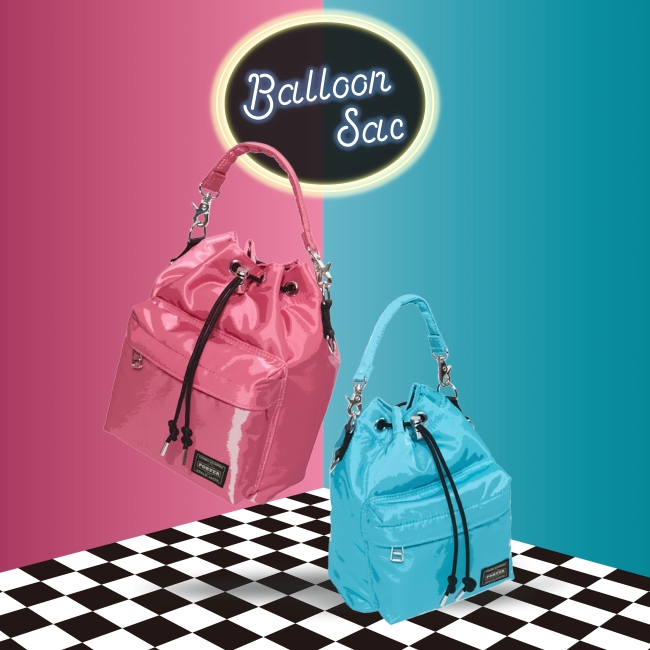 BALLOONSAC SHELL PINK / SODA BLUEを発売します。 | 吉田カバン