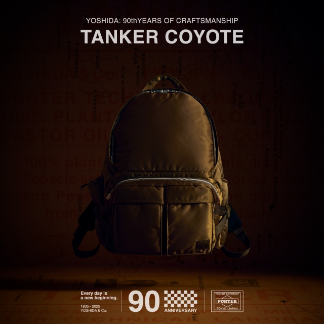 YOSHIDA & Co. 90th Anniversary Project 001「TANKER COYOTE」を発売