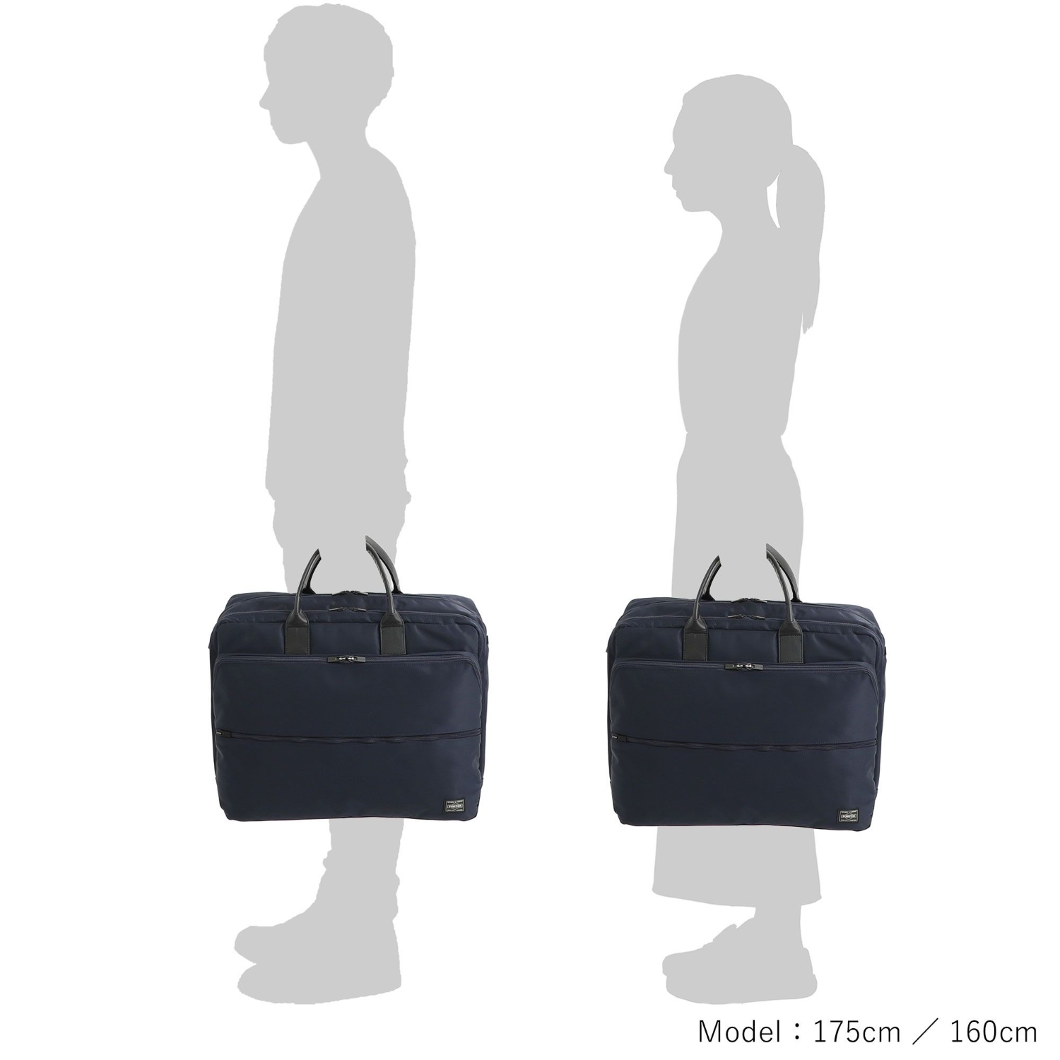 TIME(タイム) 2WAY OVERNIGHT BRIEFCASE(L) | 吉田カバンホームページ