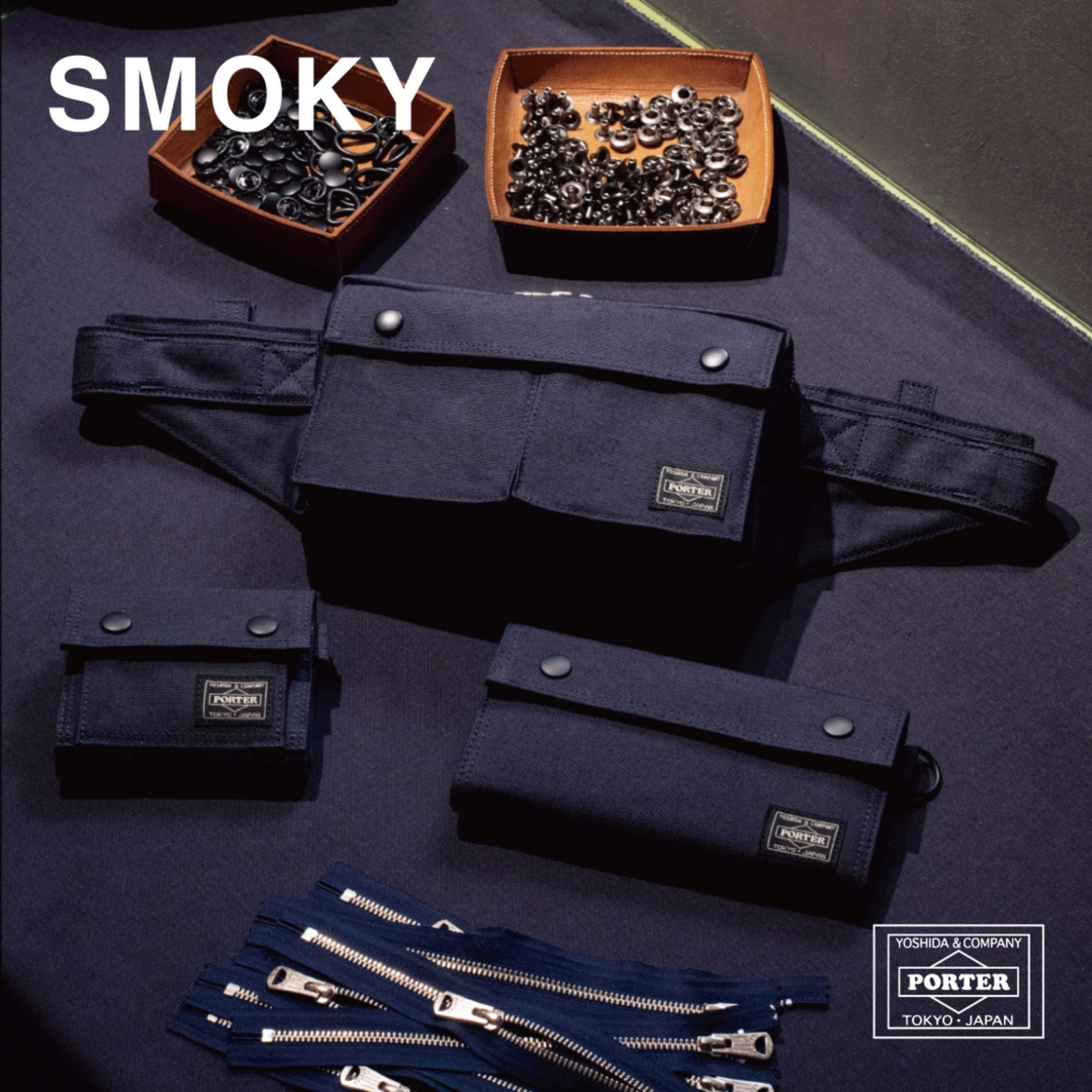 SMOKY(スモーキー) VERTICAL SHOULDER BAG | 吉田カバンホームページ