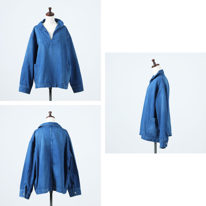 Veritecoeur (ヴェリテクール) デニムプルオーバージャケット