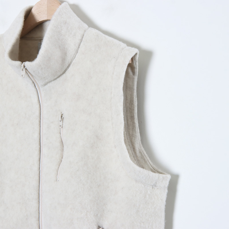 YAECA (ヤエカ) WOOL VEST / ウールベスト