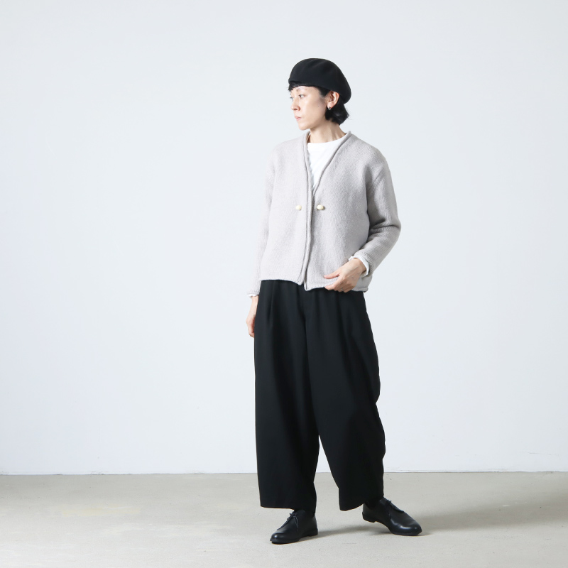 Atelier d'antan (アトリエ ダンタン) Degas Wool Knit Cardigan