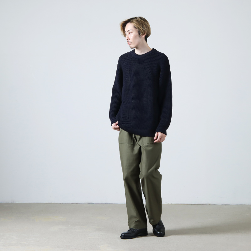 BATONER (バトナー) men SIGNATURE CREW NECK / シグネチャークルー