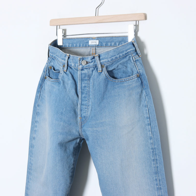 CIOTA (シオタ) 本藍 スビンコットン 13,5oz ストレートデニム