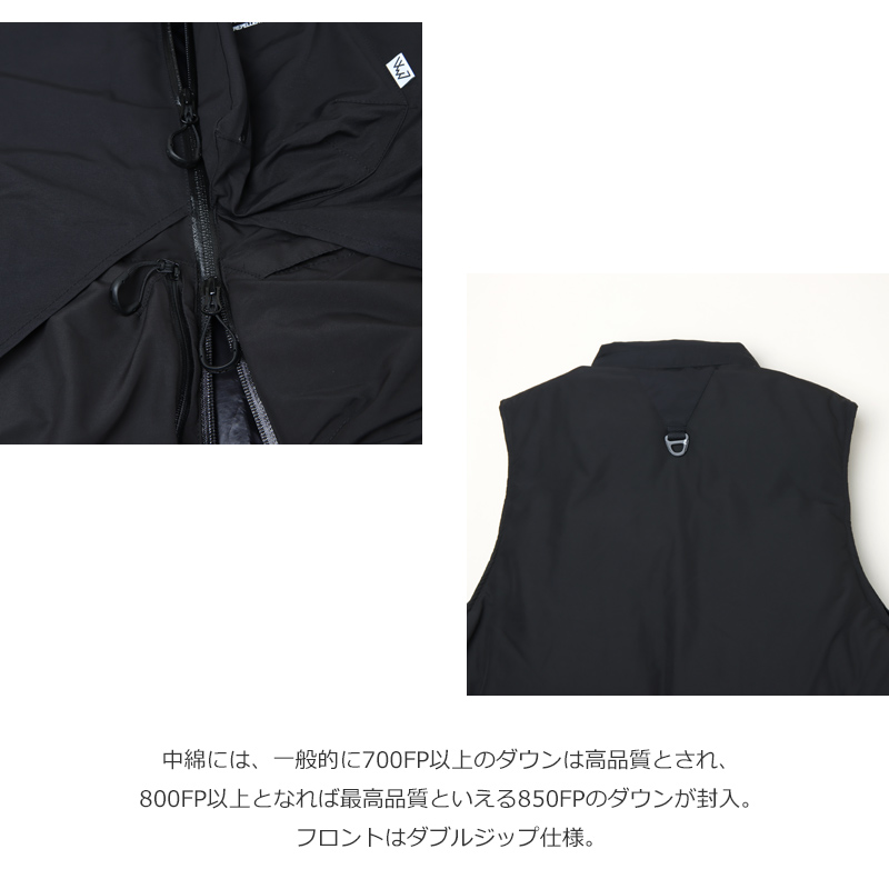COMFY OUTDOOR GARMENT (コムフィアウトドアガーメント) OVERLAY DOWN