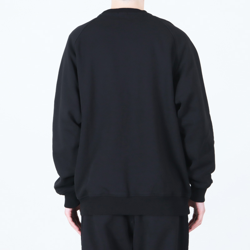 COMOLI (コモリ) コットン裏毛 クルーネック