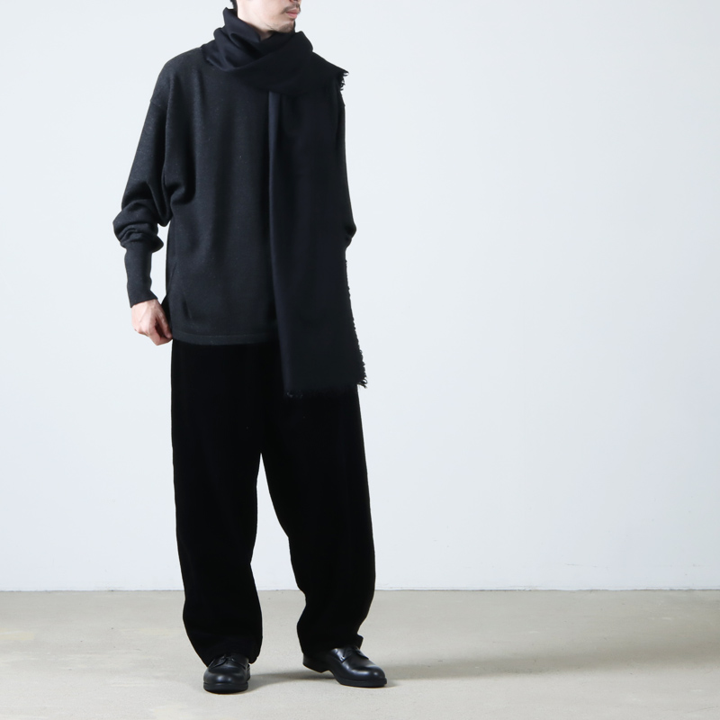 25aw comoli カシミヤシルク製品染セットアップ サイズ2年始価格