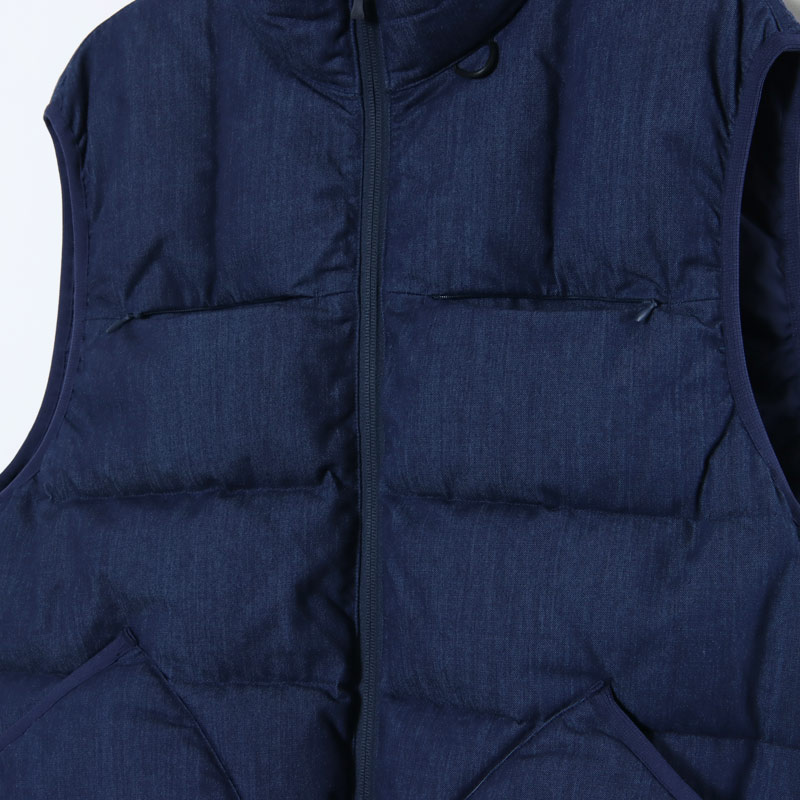 DAIWA PIER39 (ダイワピア39) TECH YOSEMITE DOWN VEST DENIM / テック