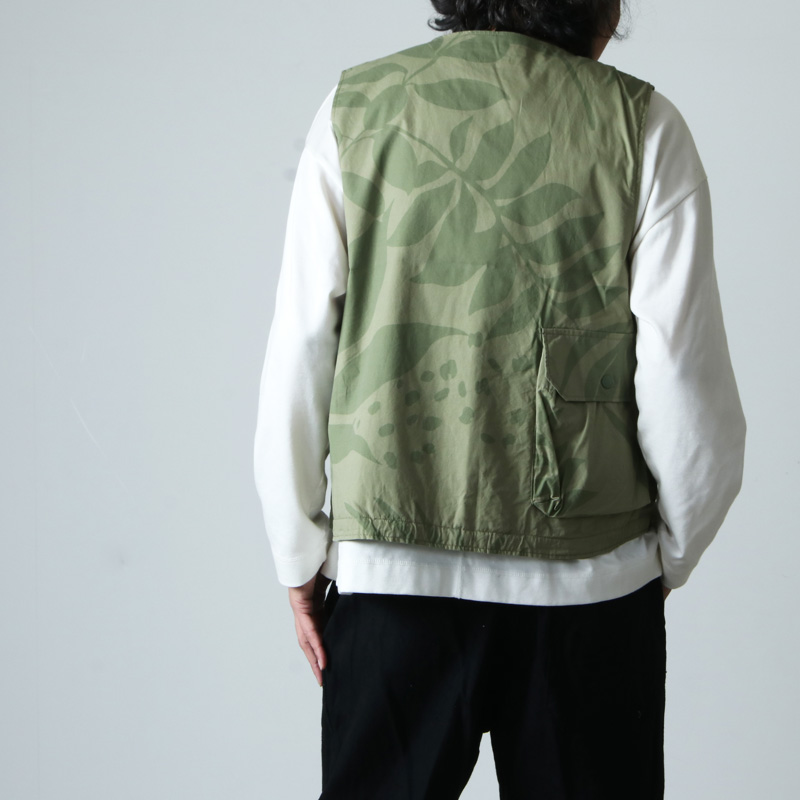 ENGINEERED GARMENTS (エンジニアードガーメンツ) Cover Vest -Leaf