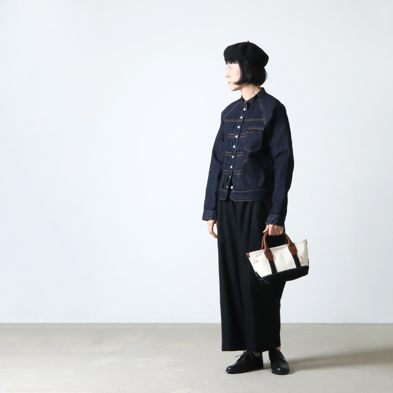 Hender Scheme (エンダースキーマ) campus suede handle tote S