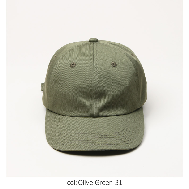 KIJIMA TAKAYUKI (キジマタカユキ) COTTON CHINO 6PANEL CAP